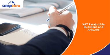 XAT 2026 Parajumble Questions and Answers