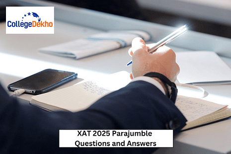 XAT 2025 Parajumble Questions and Answers