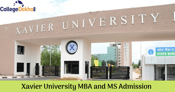 MBA and MS Course Admission at Xavier University 2020