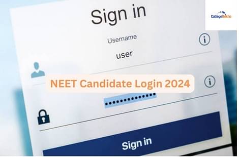 NEET Candidate Login 2024