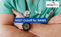 NEET 2024 Cutoff for BAMS (Out): General, OBC, SC, ST Category