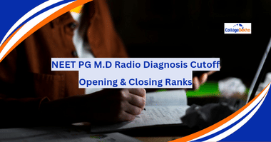 NEET PG 2025 M.D Radio Diagnosis Cutoff Ranks