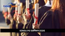 IGNOU PG एडमिशन 2026
