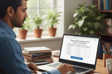 TG TET January 2026 Subject-wise Exam Schedule OUT