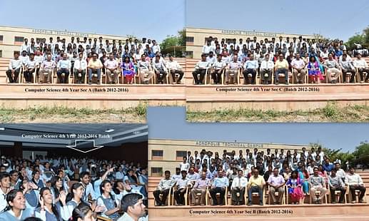  Computer Science Department organized farewell party at Acropolis technical campus Indore