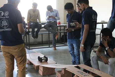 RoboSpark 2016 organised at Aropolis College ,Indore