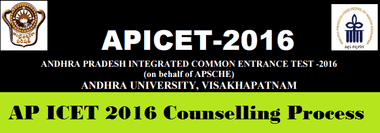 AP ICET-2016 Counselling from July 25