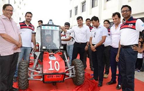 Student of GITS Launch All Terrain Vehicle