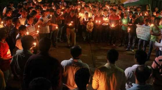 IIT Bombay Pays Tribute to Uri Martyrs with a Candle March