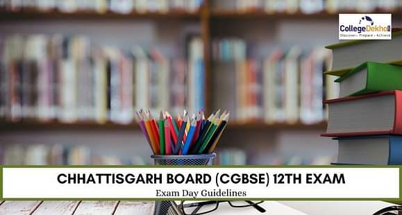 CGBSE 12th Exam 2022