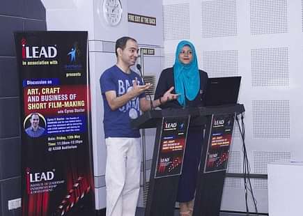 iLEAD organised interactive meet on ‘Art, Craft and Business of Short Film-making’ 