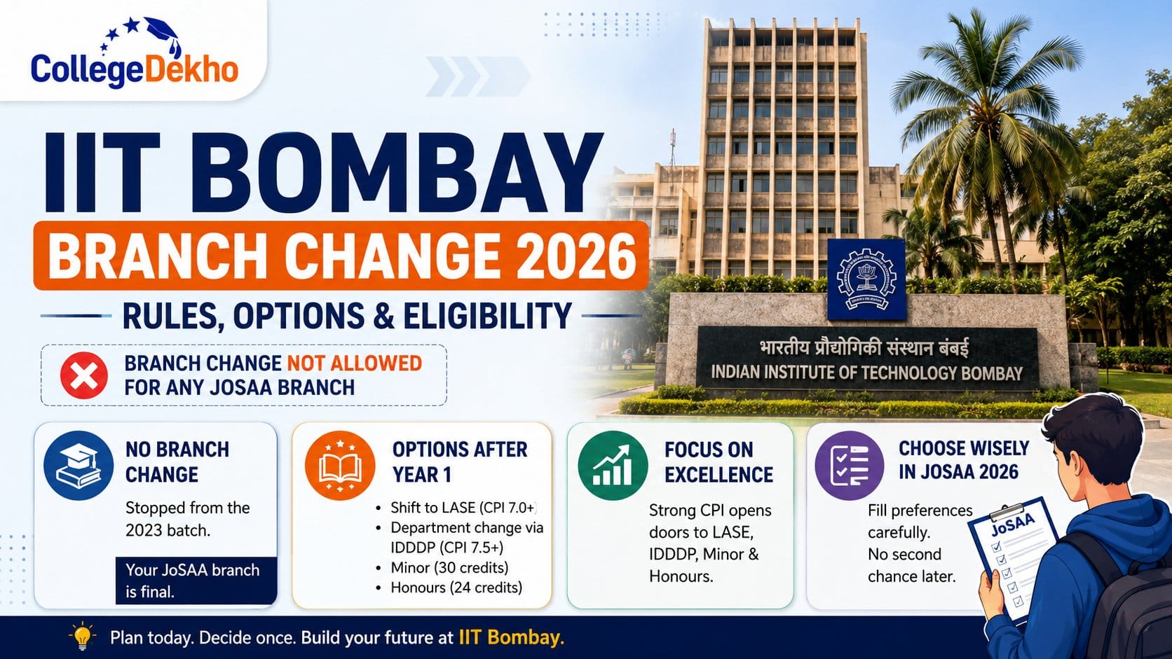 IIT Bombay Branch Change 2026