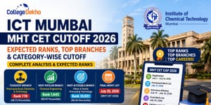 ICT Mumbai MHT CET cutoff 2026