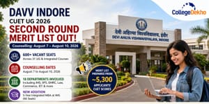 DAVV Indore CUET UG Merit List 2026
