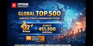 Chitkara University Ranked 22nd in India for Computer Science in QS World University Rankings by Subject 2026