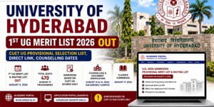 University of Hyderabad UG Merit List