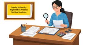 Sandip University Registration Process for New Students