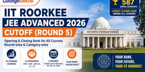 IIT Roorkee JEE Advanced cutoff 2026