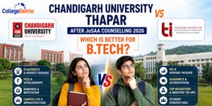 Chandigarh University vs Thapar After JoSAA Counselling 2026