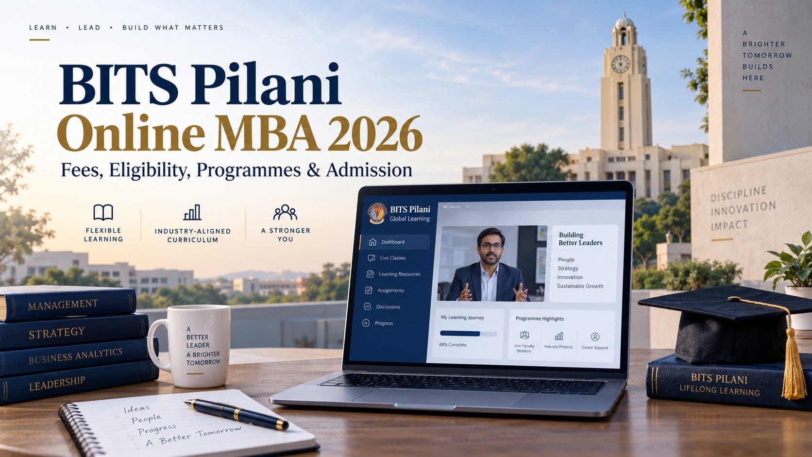 BITS Pilani Online MBA 2026 fees, eligibility, programmes and admission