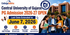 Central University of Gujarat PG Admission 2026