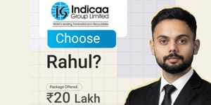 CU MBA Student Secures Rs 20 Lakh Placement with Indicaa Group Limited