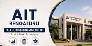 Acharya Institute of Technology (AIT) Bengaluru - Expected COMEDK 2026 Cutoff: Rank & Marks Breakdown