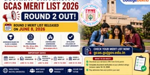Gujarat University First Merit List 2026