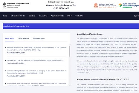 cuet.samarth.ac.in Admit Card 2022 Download Link – Here’s How to Check & Exam Day Instructions