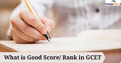 What is a Good Score/Rank in GCET 2023?