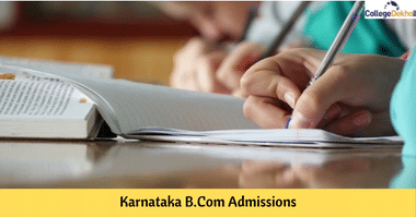 Karnataka B.Com Admissions