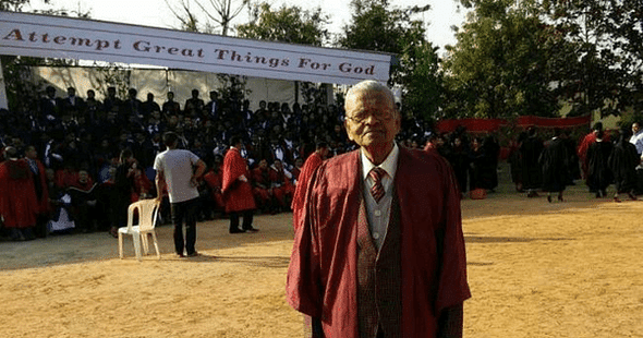 Learning has no Age Bar: This Man proved it by earning a Ph.D. at the age of 90
