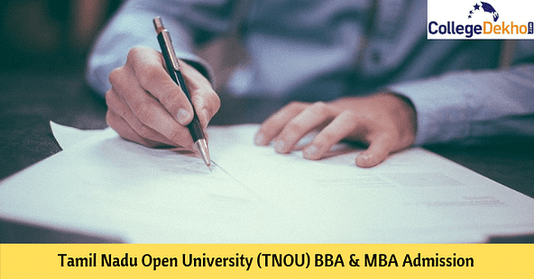 Tamil Nadu Open University BBA and MBA Admission