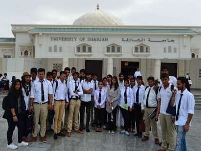 Studenst from Pacific Institute of Business Studies on educational trip to Dubai