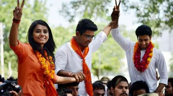 DUSU Polls: ABVP Bags Top 3 Posts, NSUI Breaks Jinx to Win Joint Secretary’s Seat