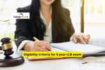 eligibility criteria for 5-year LLB exam