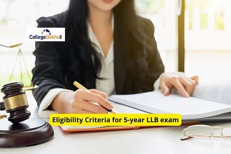 eligibility criteria for 5-year LLB exam