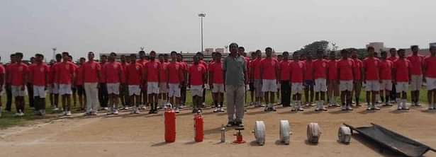 National Fire service day celebrated at National academy of fire and safety engineering 