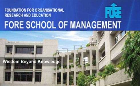 Admission Notice - Fore School of Management Announces Admission for Part-Time PGDM Program