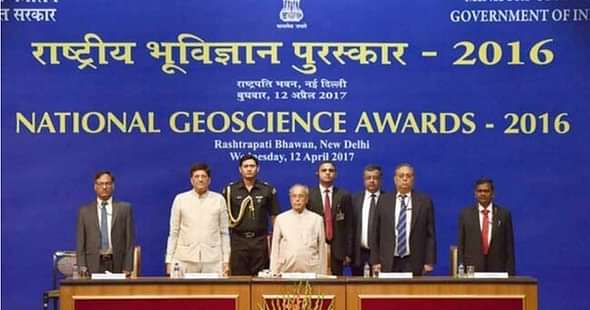 President of India Presents National Geo-Science Awards 2016