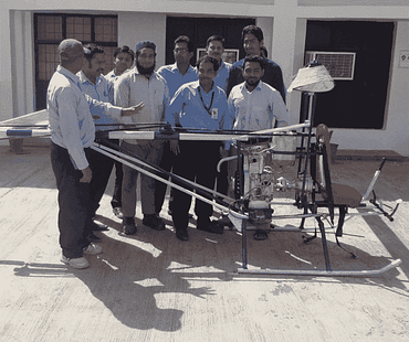 Economic Helicopter Made by Students of PCE, Jaipur 