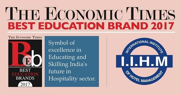IIHM Awarded India’s Best Education Brand 2017 by Economic Times