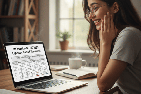 Category-wise IIM Kozhikode CAT 2025 Shortlisting Expected Cutoff Percentile