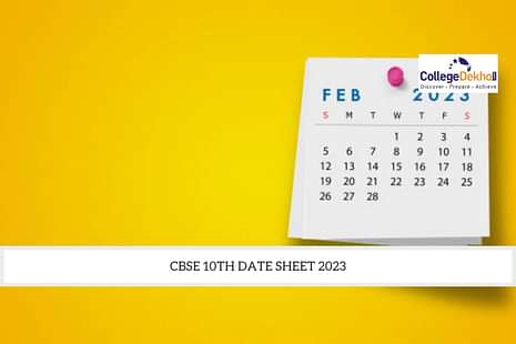 CBSE Exam Date 2023 Class 10