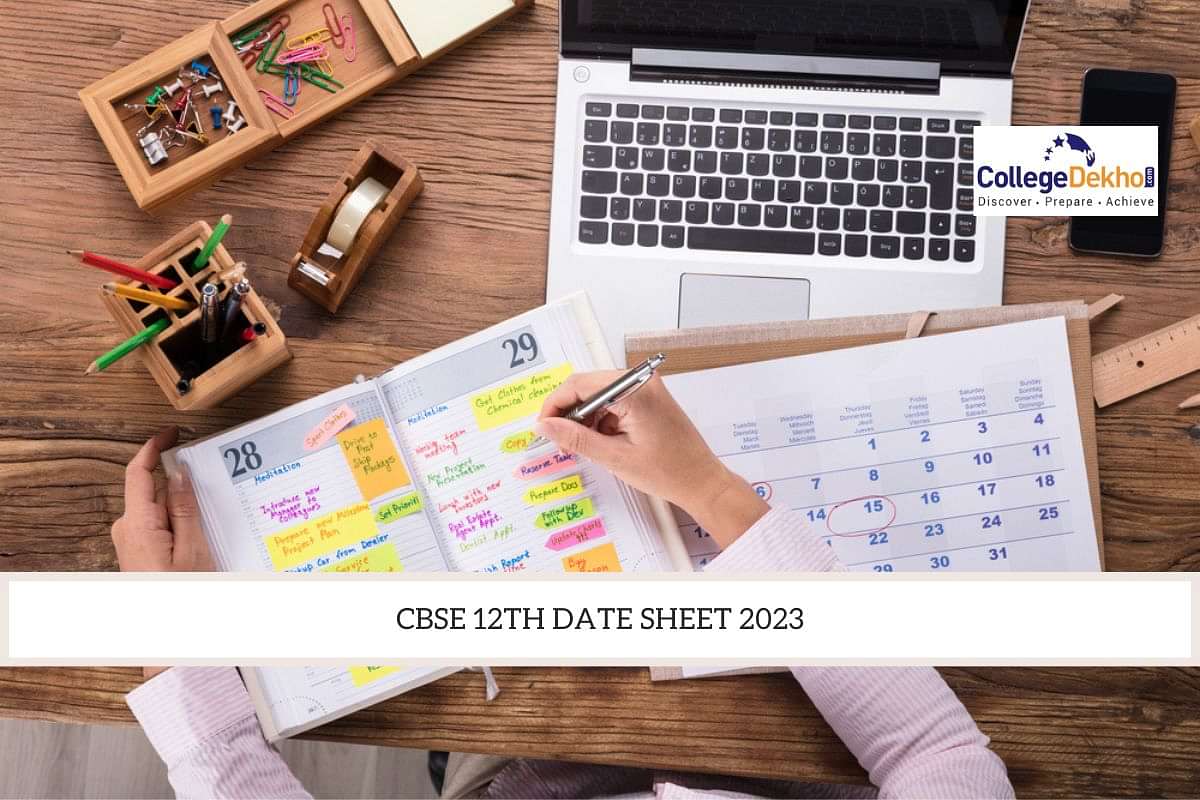 CBSE 12th Date Sheet 2023 Released - PDF Download CBSE Class 12th Exam ...