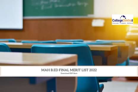 MAH B.Ed Final Merit List 2022