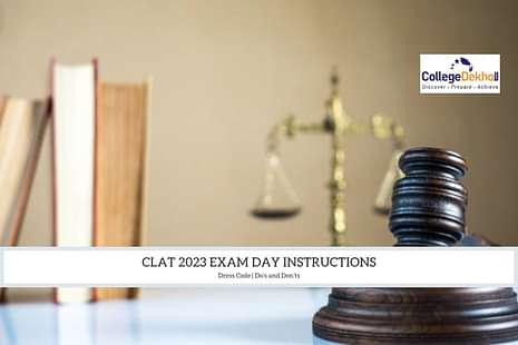 CLAT 2023 Exam Day Instructions