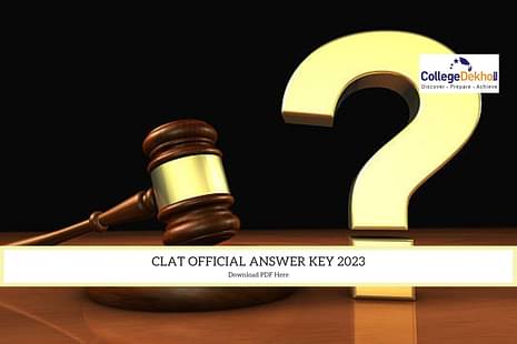 CLAT Official Answer Key 2023