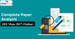 JEE Main Computer Based Test (CBT) 2017 Paper I Analysis