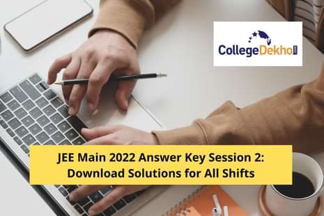 JEE Main 2022 Answer Key Session 2